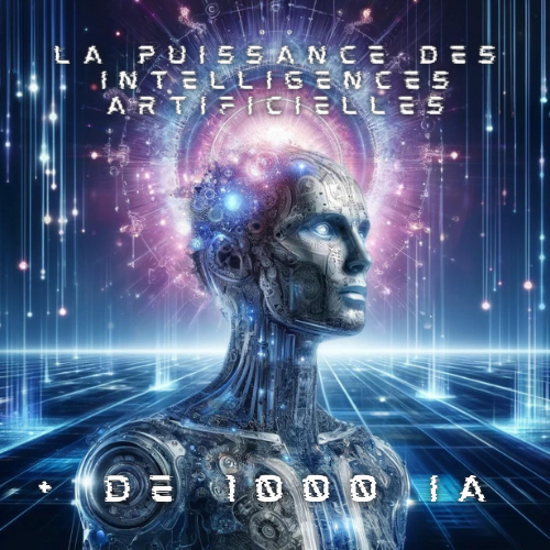 La puissance des intelligences artificielles, + 1000 IA